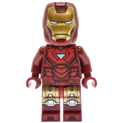 Iron Man - Mark 6 Armor, Large Helmet Visor, Light Nougat Head | sh1015