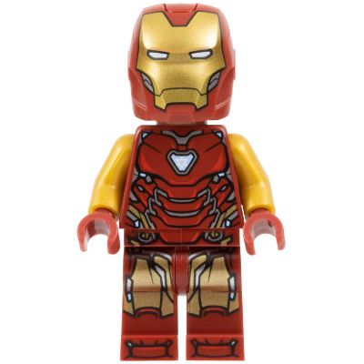 Iron Man - Mark 85 Armor, Large Helmet Visor, Thin Red Markings on Torso | sh0904