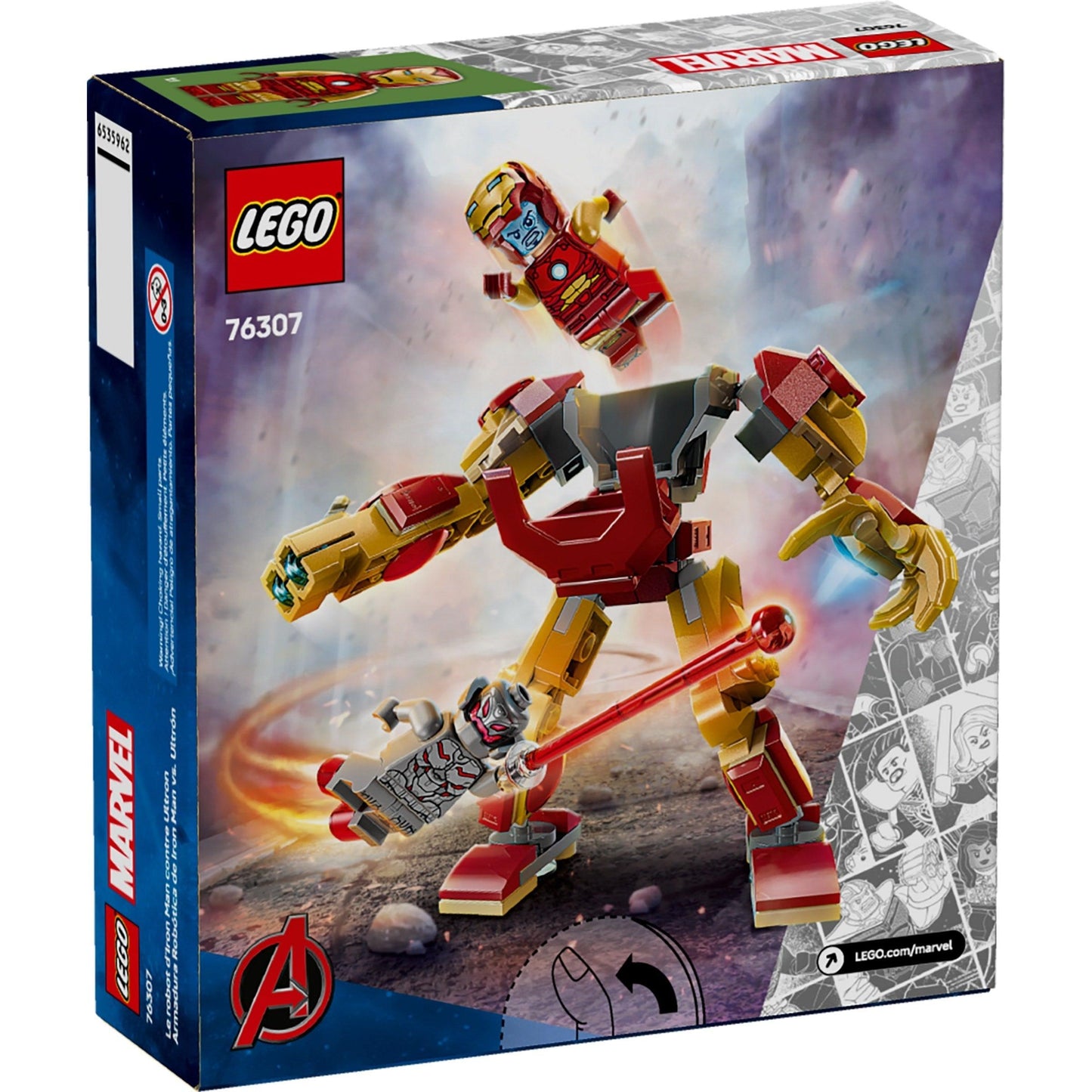 Iron Man Mech vs. Ultron | Marvel Super Heroes | 76307