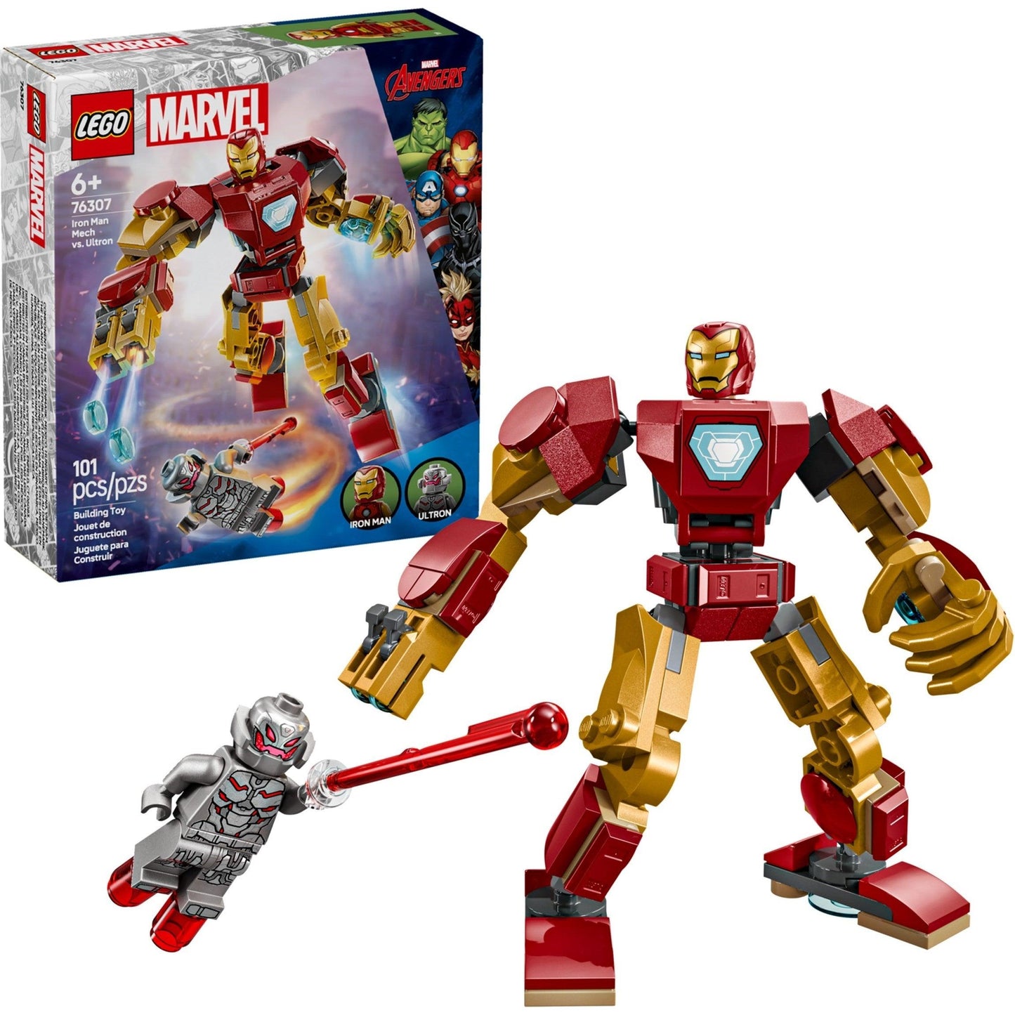 Iron Man Mech vs. Ultron | Marvel Super Heroes | 76307