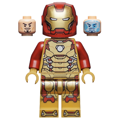 Iron Man - Pearl Gold Armor and Legs | sh0806