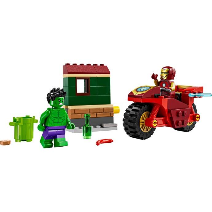 Iron Man with Bike and The Hulk | Marvel Super Heroes | 76287
