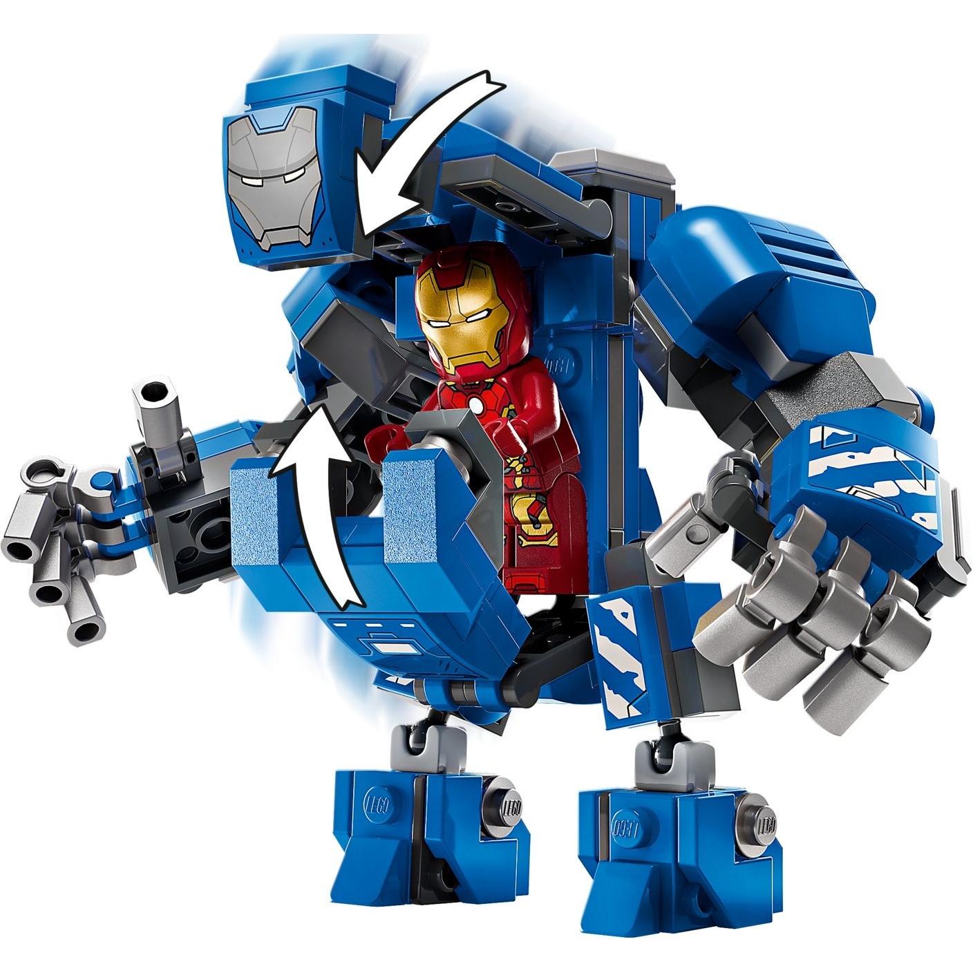 Laboratoire d'Iron Man : Salle des armures | Marvel Super Heroes | 76315