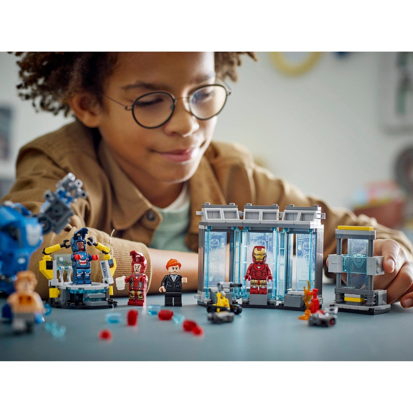 Iron Man's Laboratory: Hall of Armor | Marvel Super Heroes | 76315