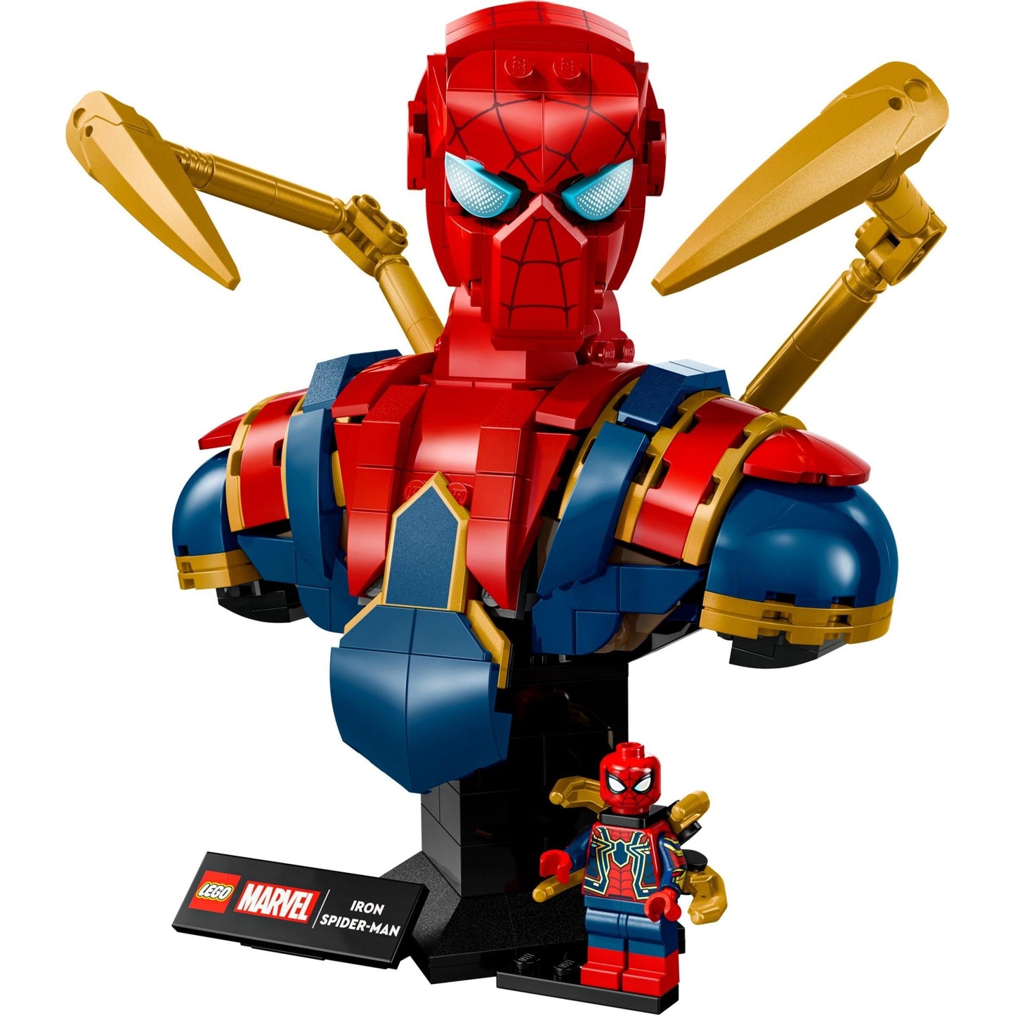 Iron Spider-Man Bust | Marvel Super Heroes | 76326