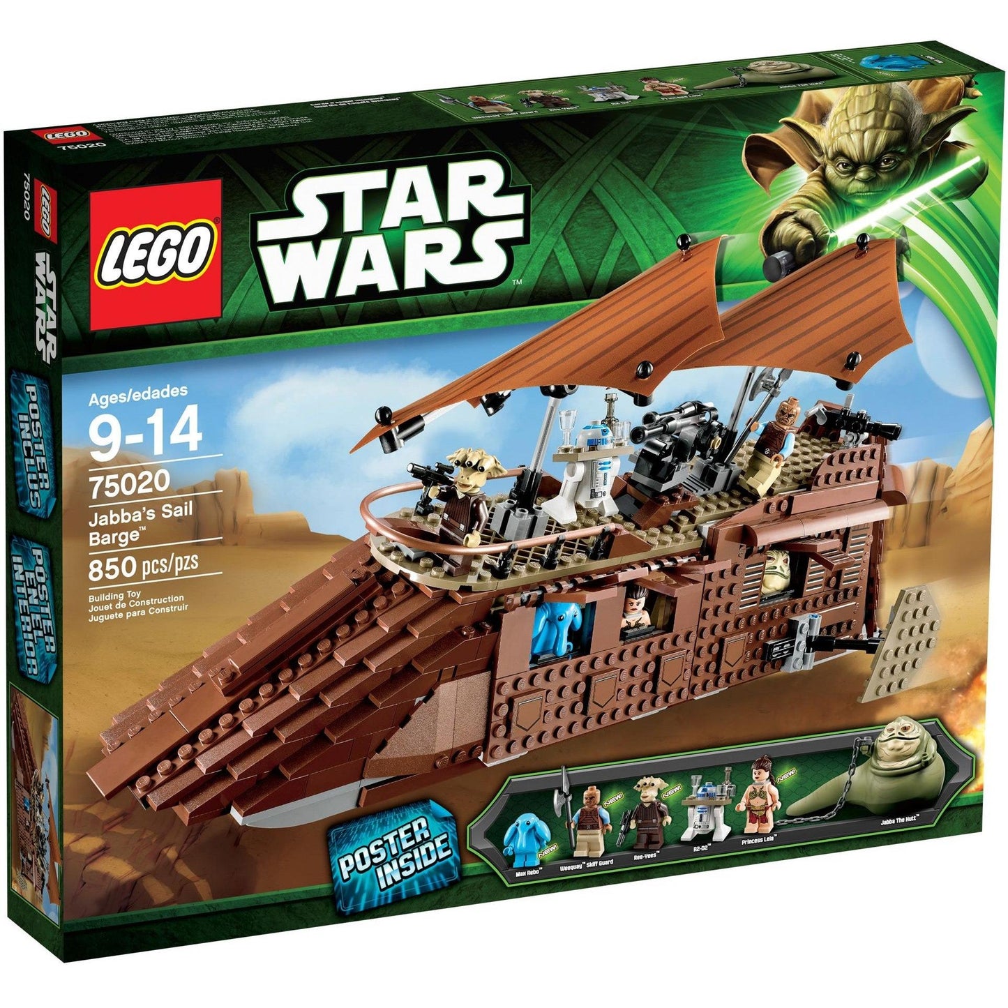 Jabba's Sail Barge | Star Wars | 75020