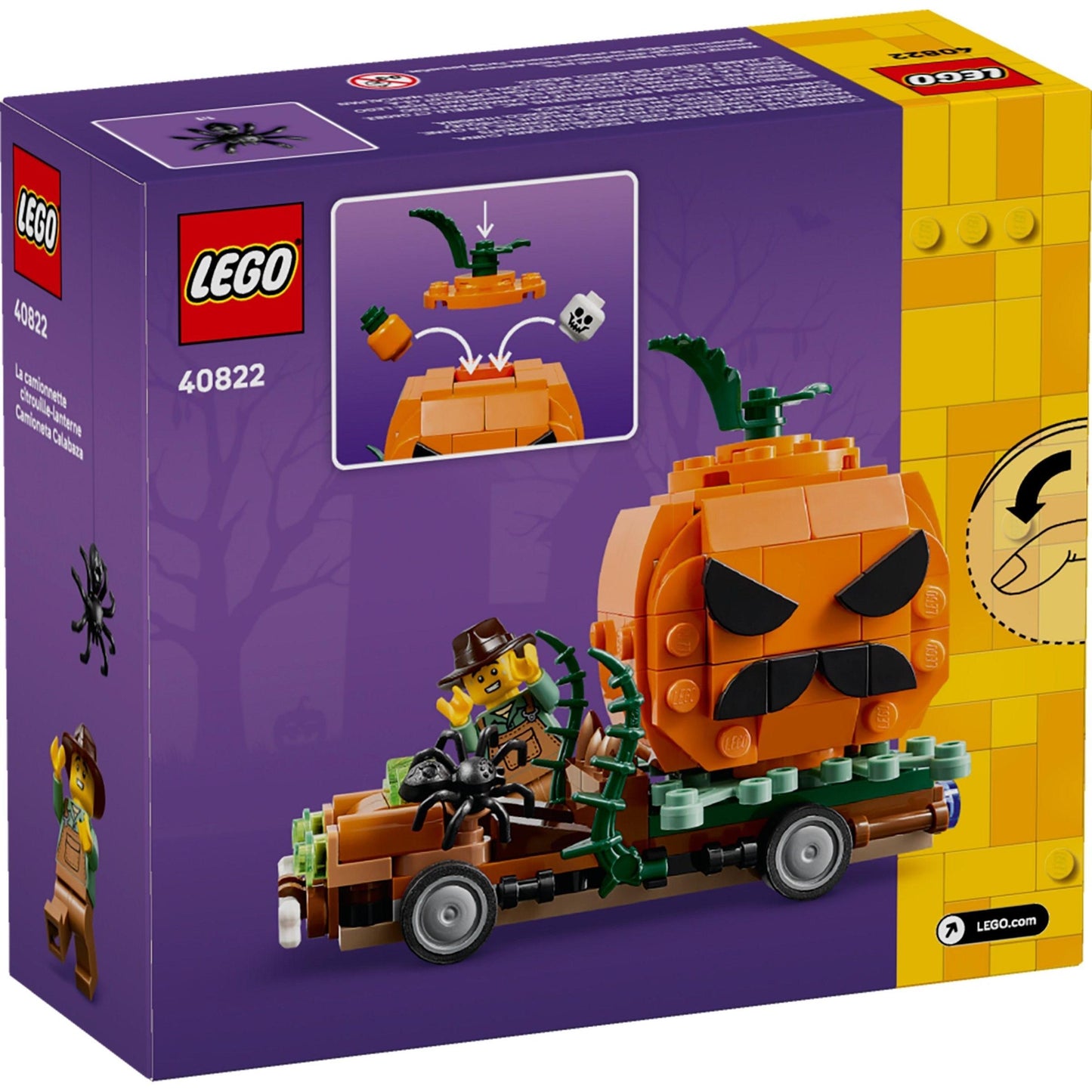 Jack-O'-Lantern Pickup Truck | Seasonal | 40822