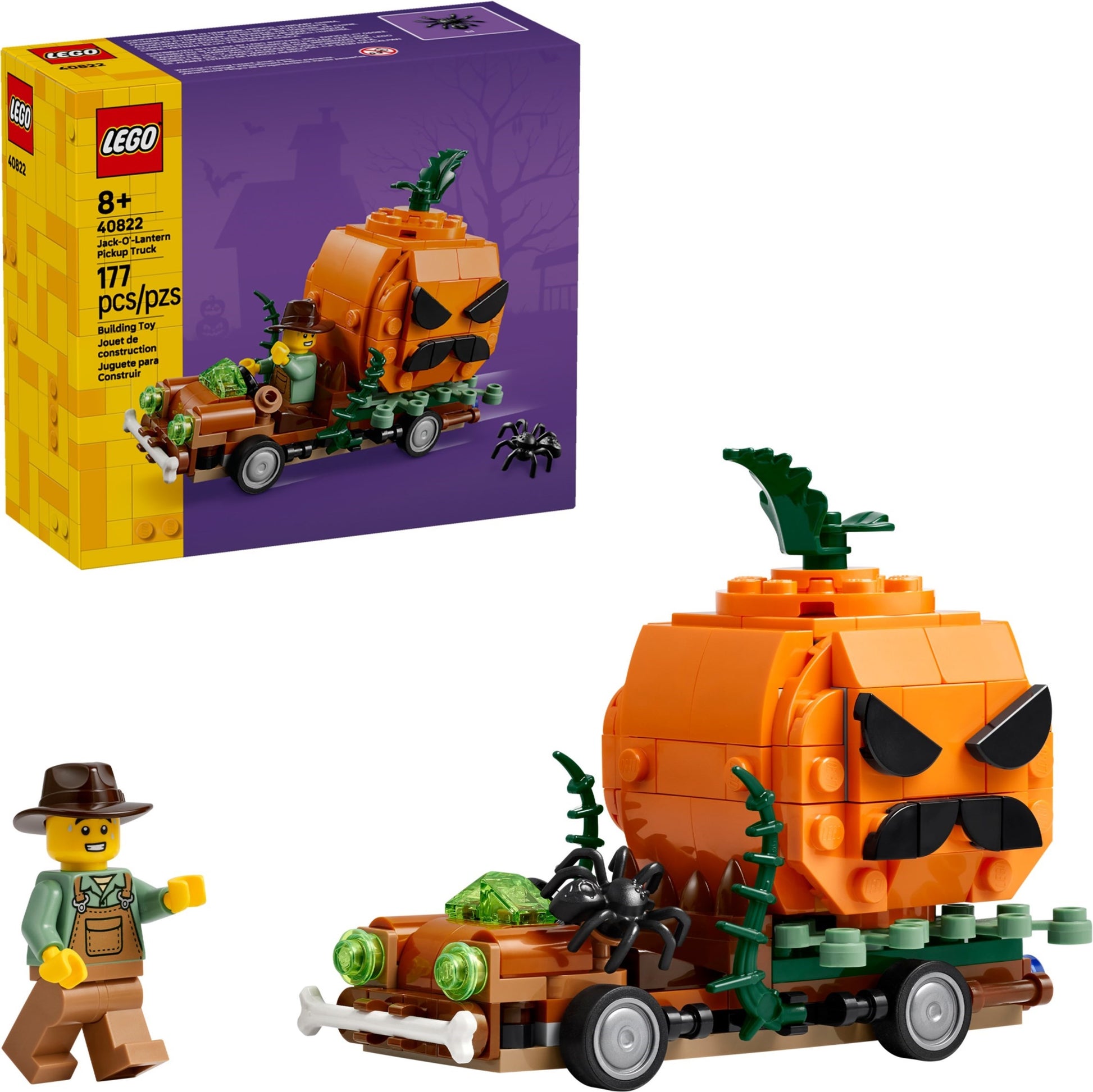 Jack-O'-Lantern Pickup Truck | Seasonal | 40822