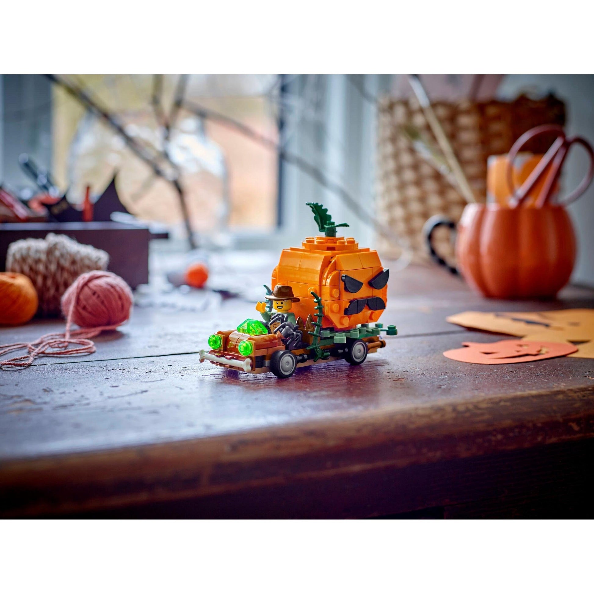 Jack-O'-Lantern Pickup Truck | Seasonal | 40822