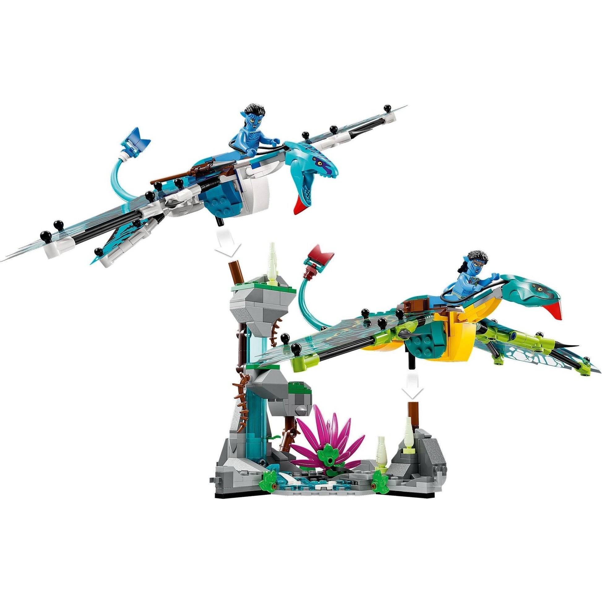 Premier vol de Jake et Neytiri en Banshee | Avatar | 75572
