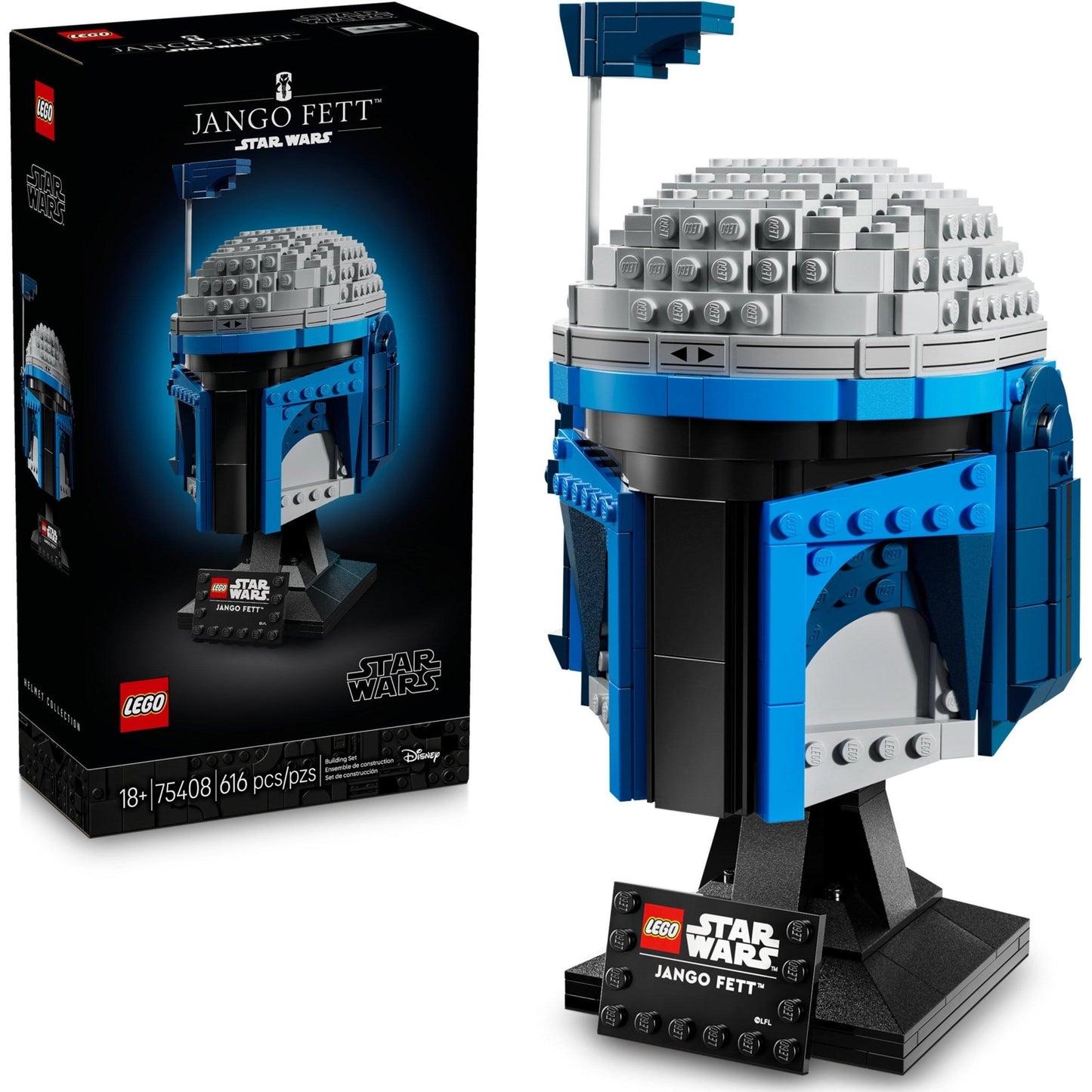 Jango Fett Helmet | Star Wars | 75408