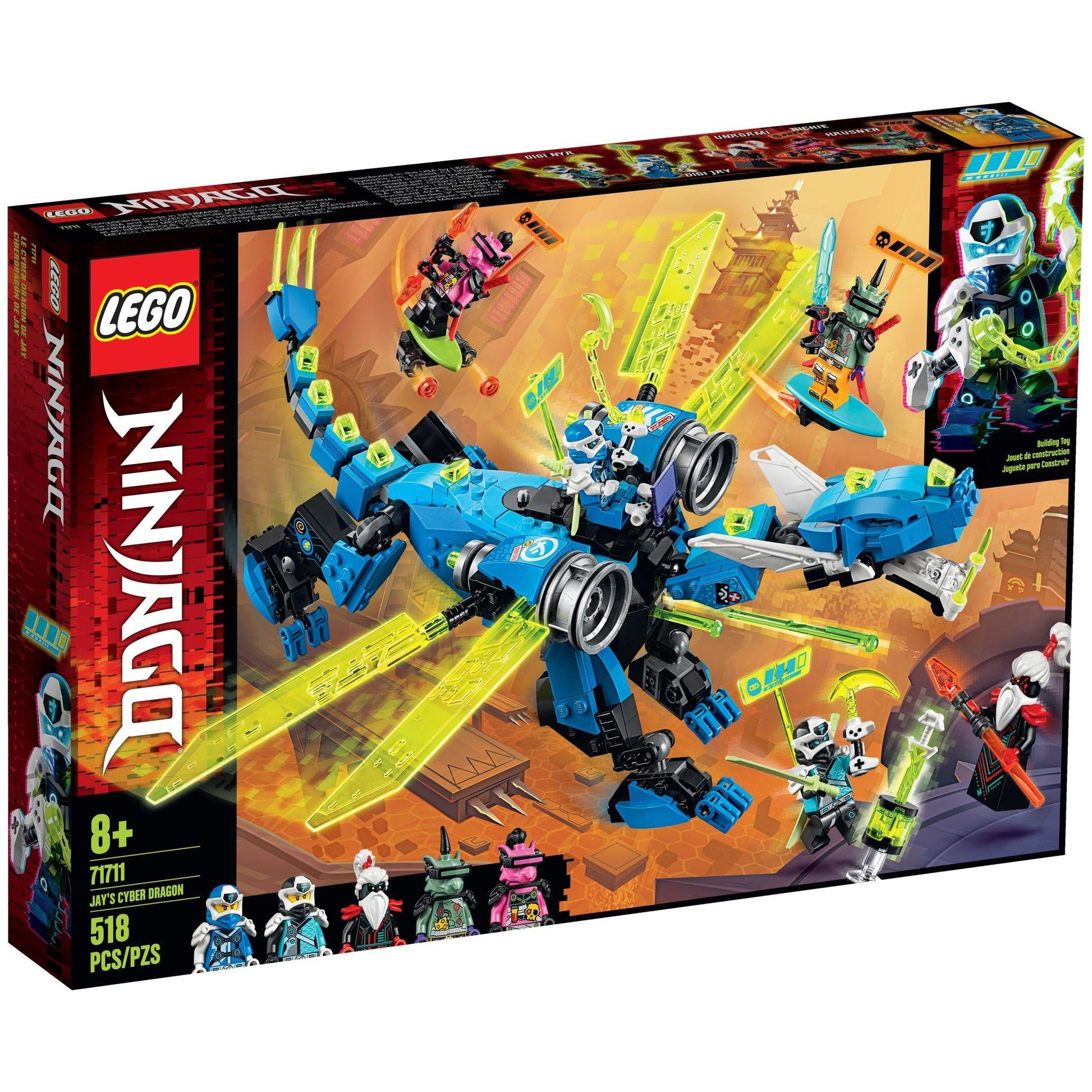 Jay's Cyber Dragon | Ninjago | 71711