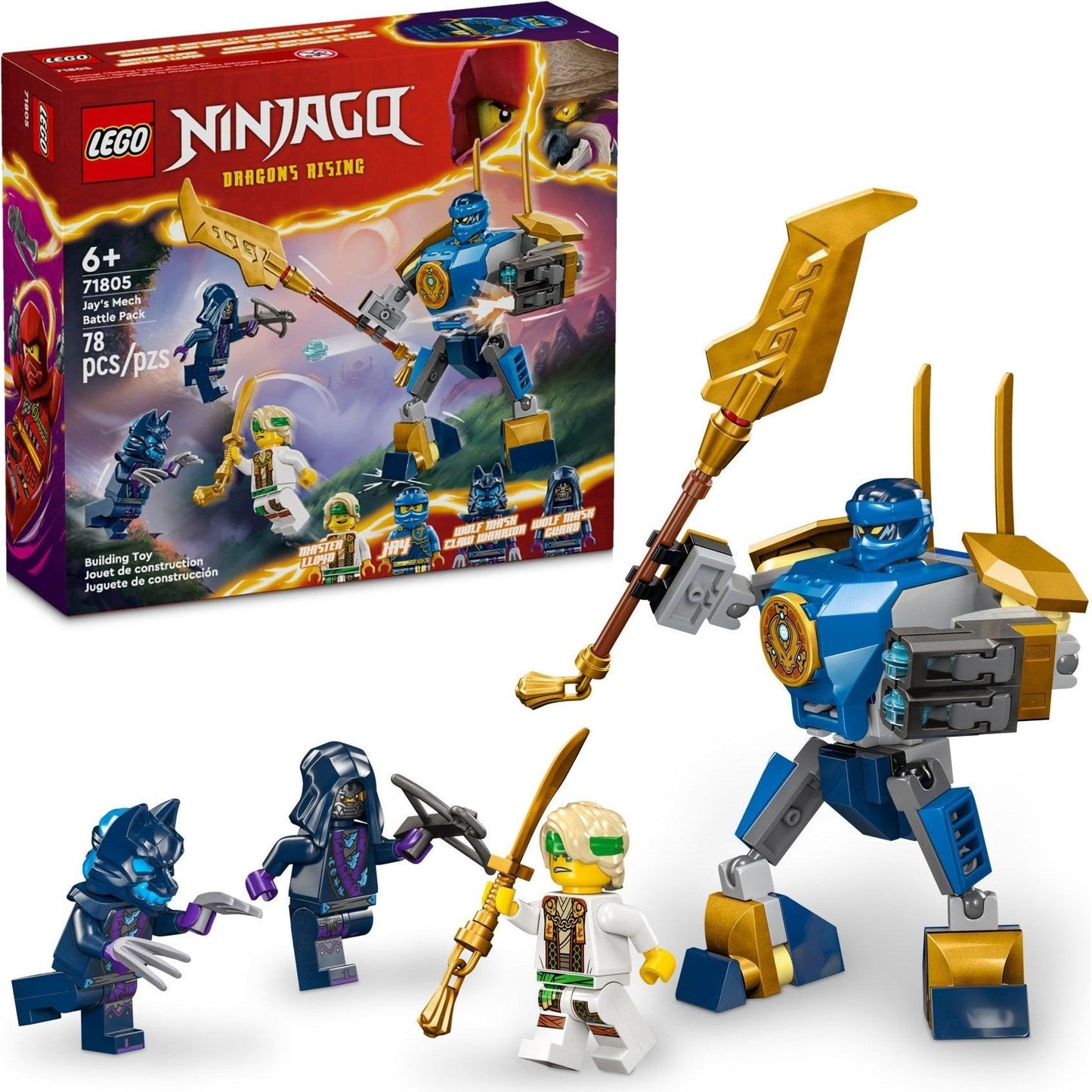 Jay's Mech Battle Pack | Ninjago | 71805