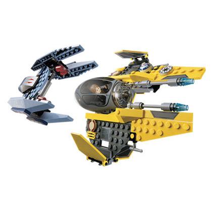 Jedi Starfighter and Vulture Droid | Star Wars | 7256