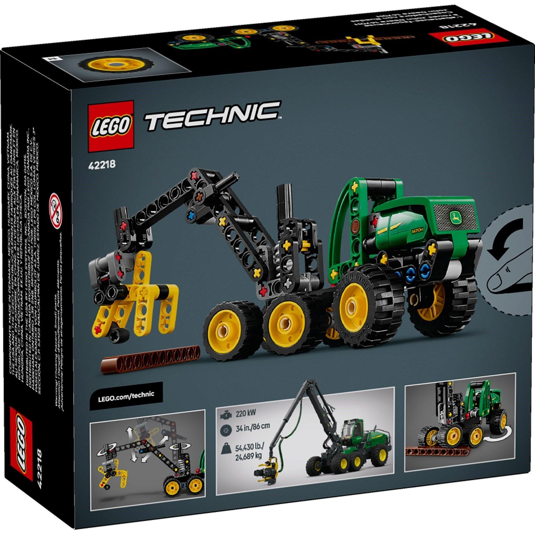 John Deere 1670H Wheeled Harvester | Technic | 42218