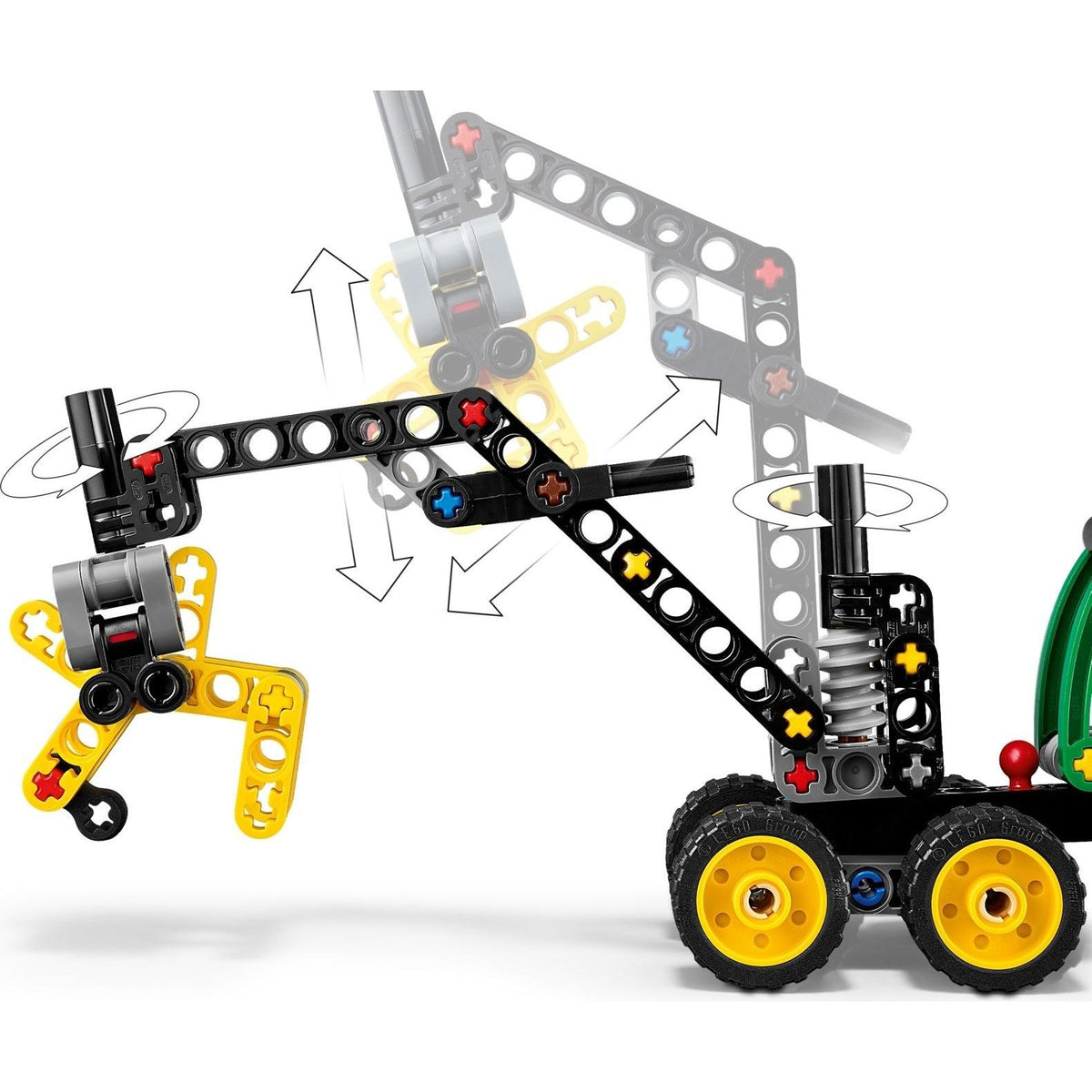 John Deere 1670H Wheeled Harvester | Technic | 42218