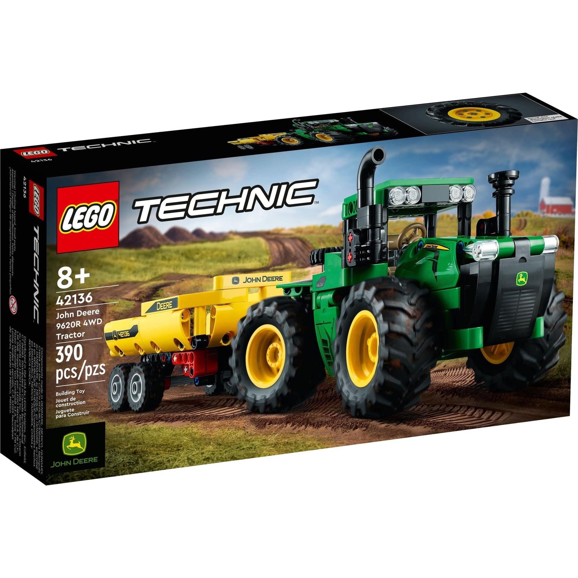 Tracteur John Deere 9620R 4x4 | Technique | 42136