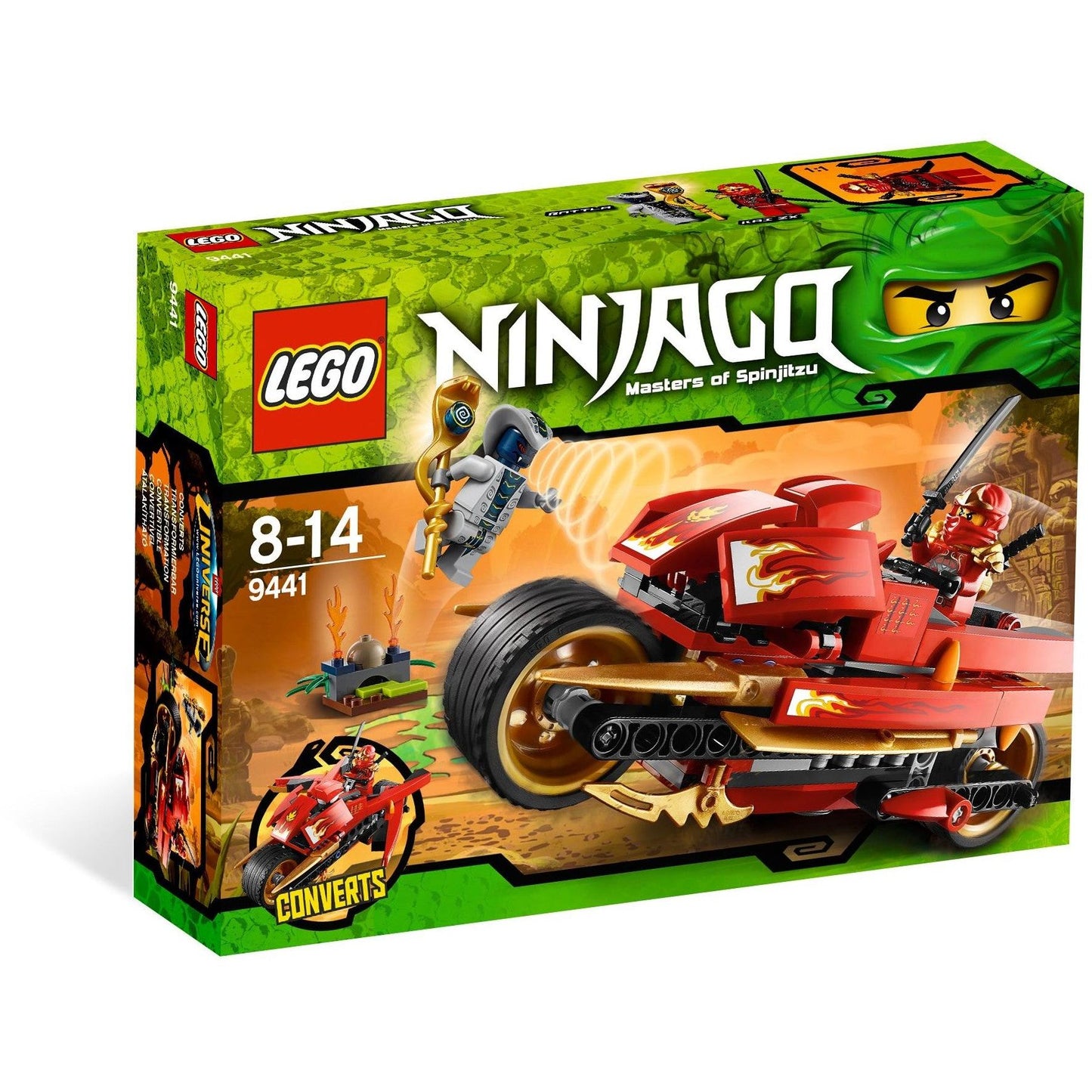 Kai's Blade Cycle | Ninjago | 9441