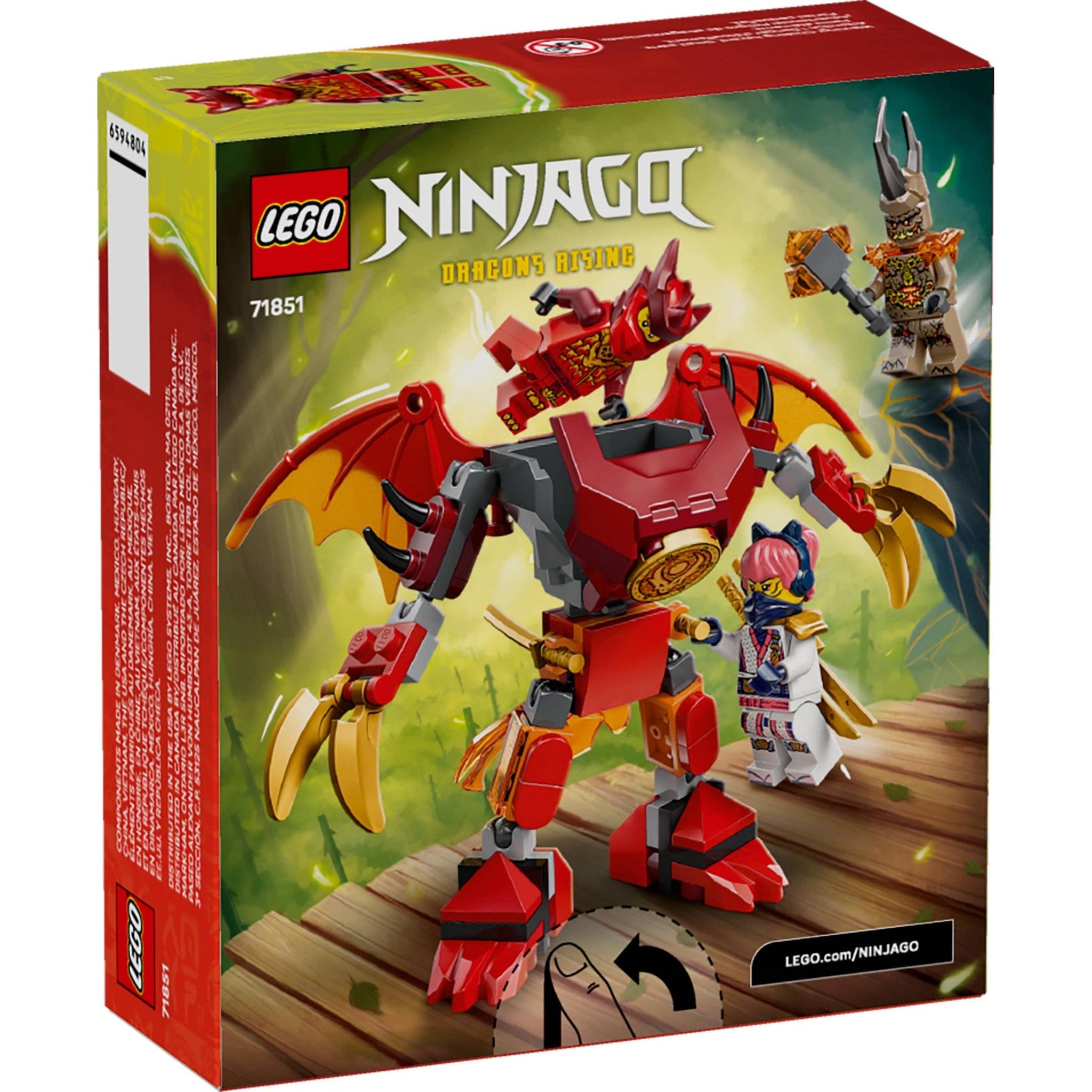 Kai's Dragon Mech Battle Pack | Ninjago | 71851