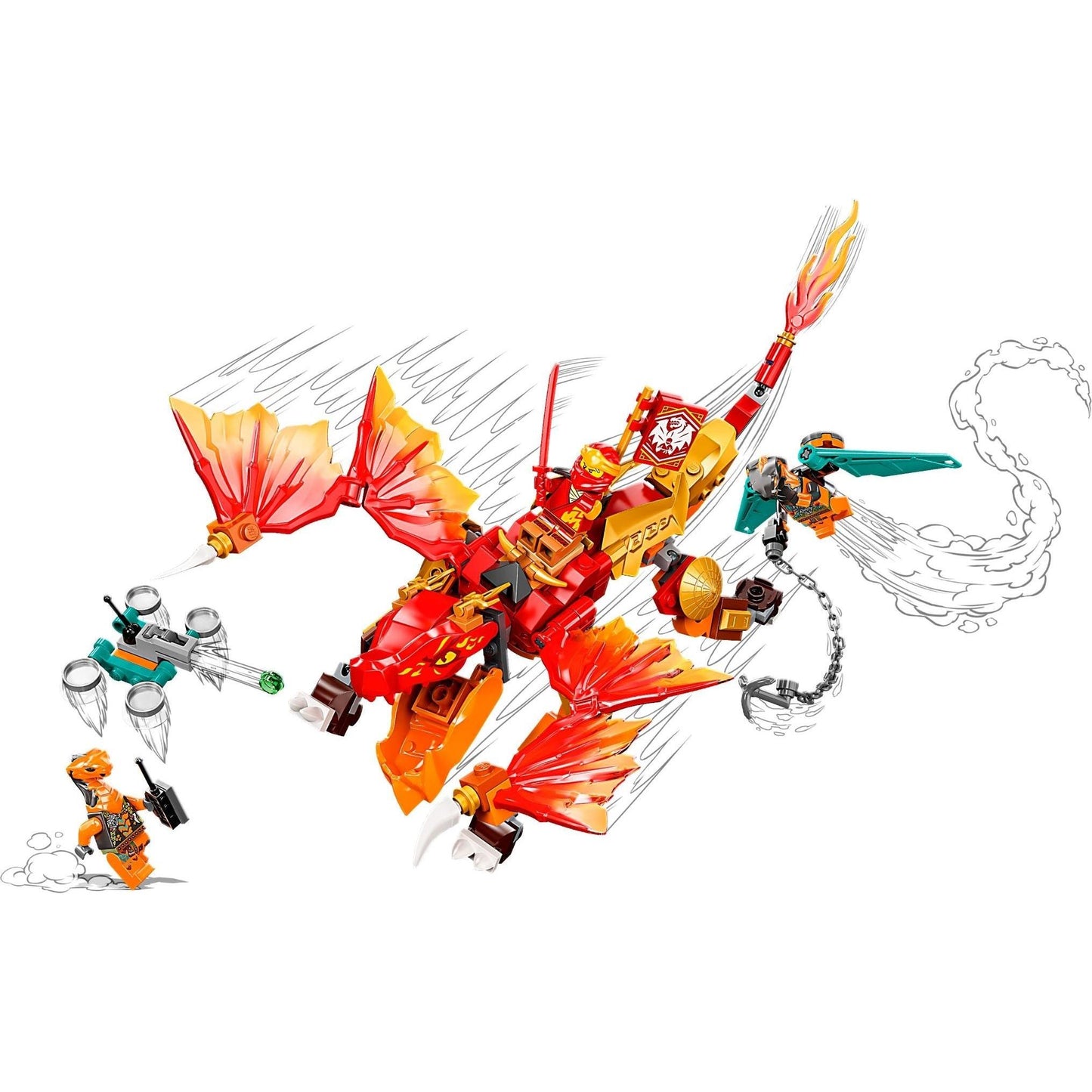Kai's Fire Dragon EVO | Ninjago | 71762