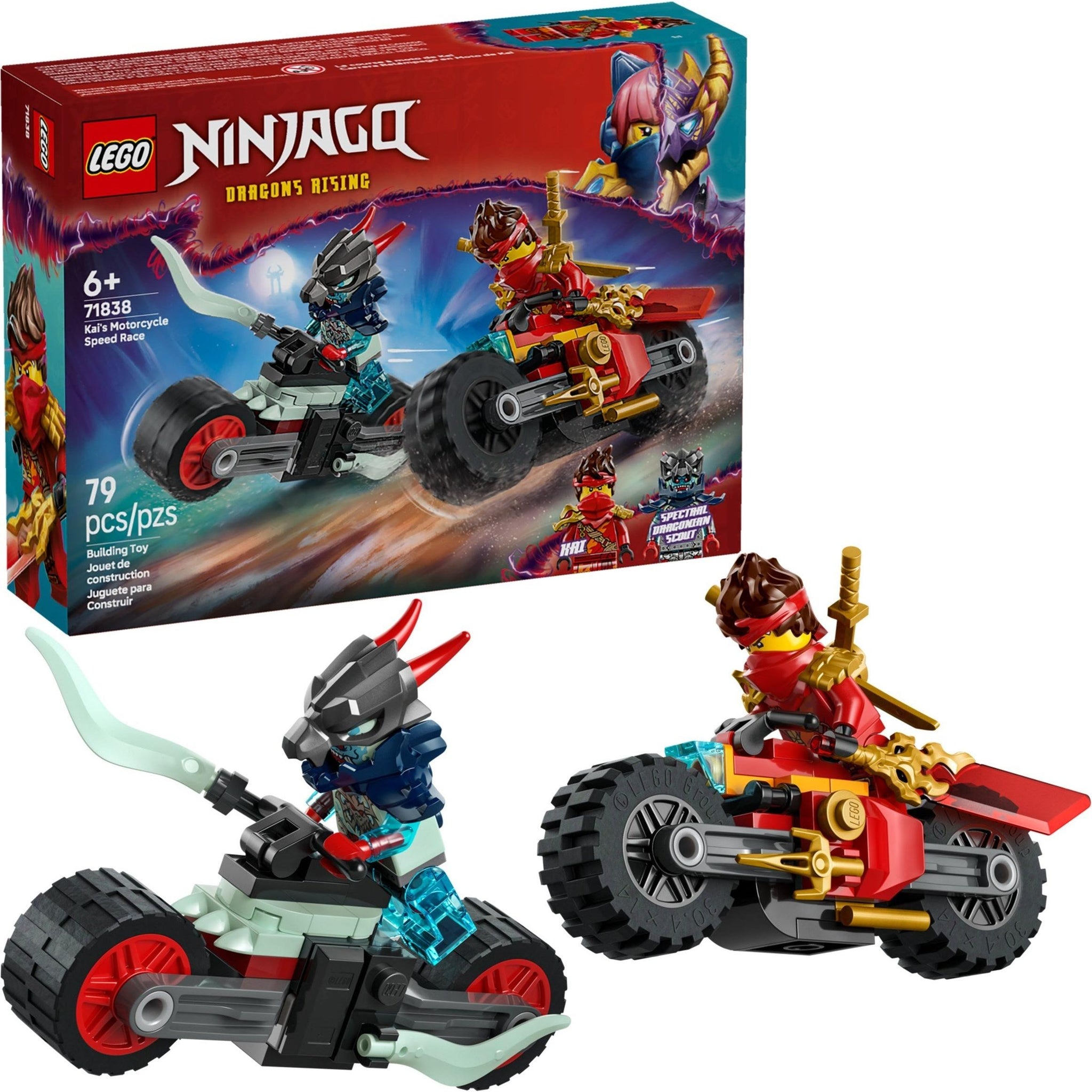 Kai's Motorcycle Speed Race | Ninjago | 71838
