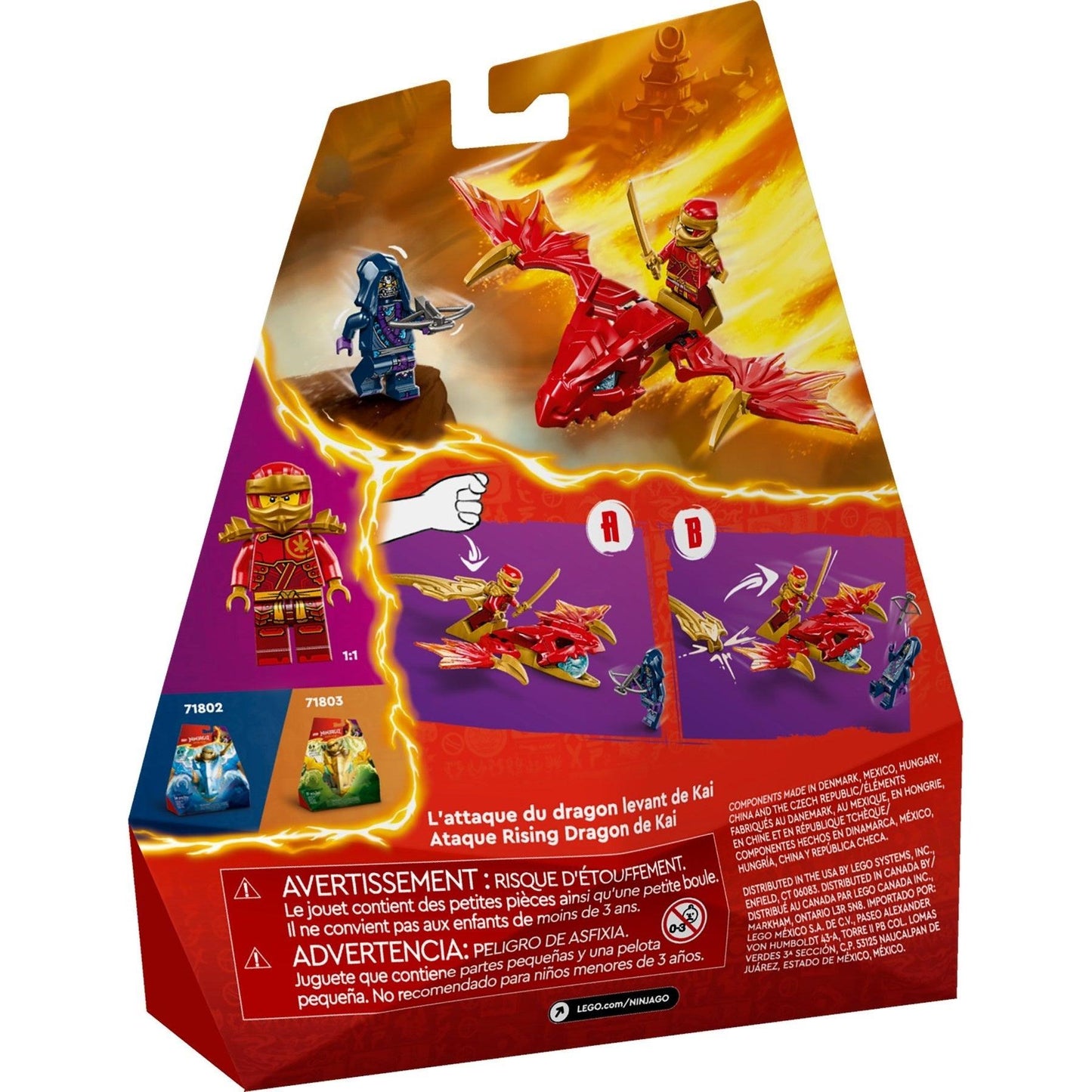 Kai's Rising Dragon Strike | Ninjago | 71801