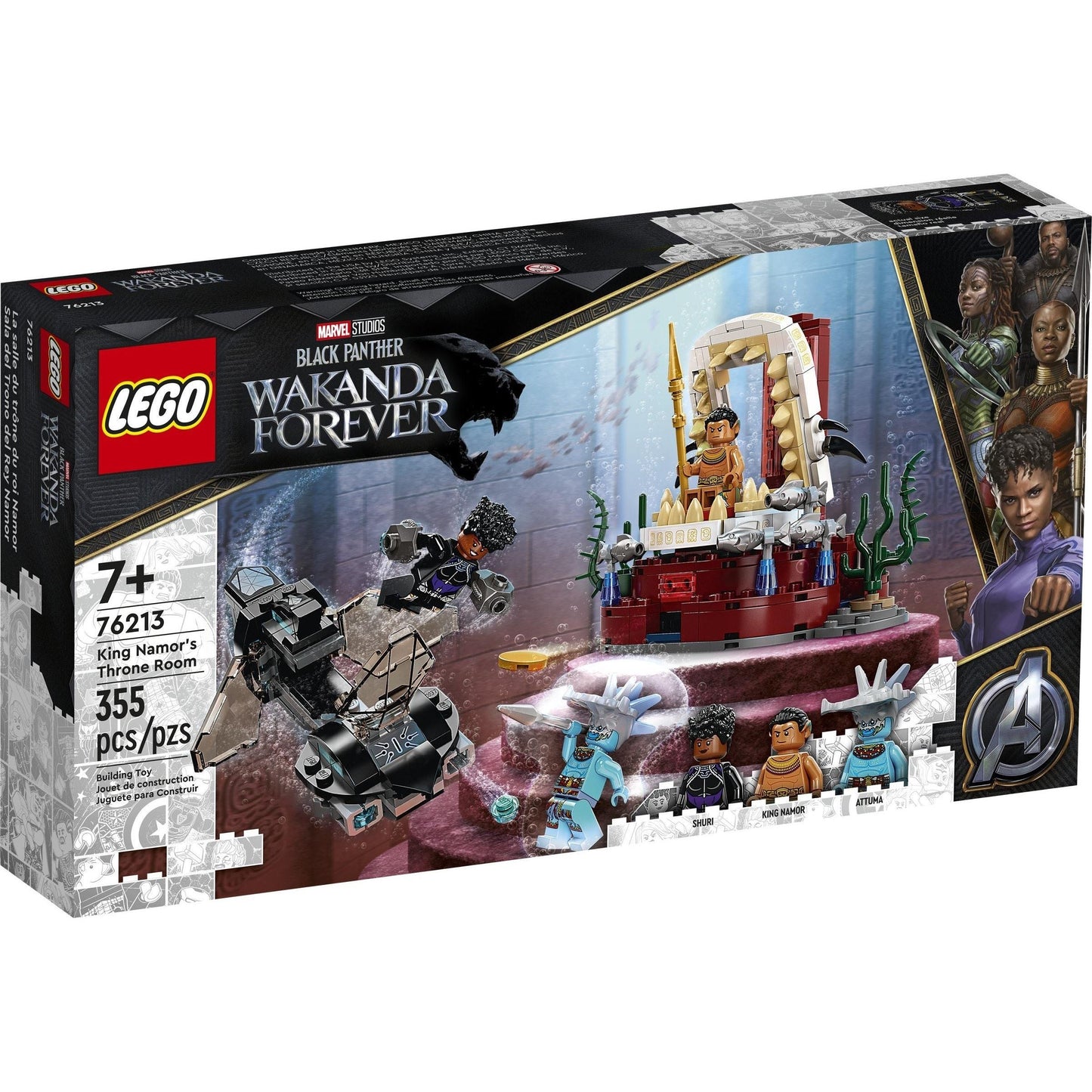 King Namor's Throne Room | Marvel Super Heroes | 76213