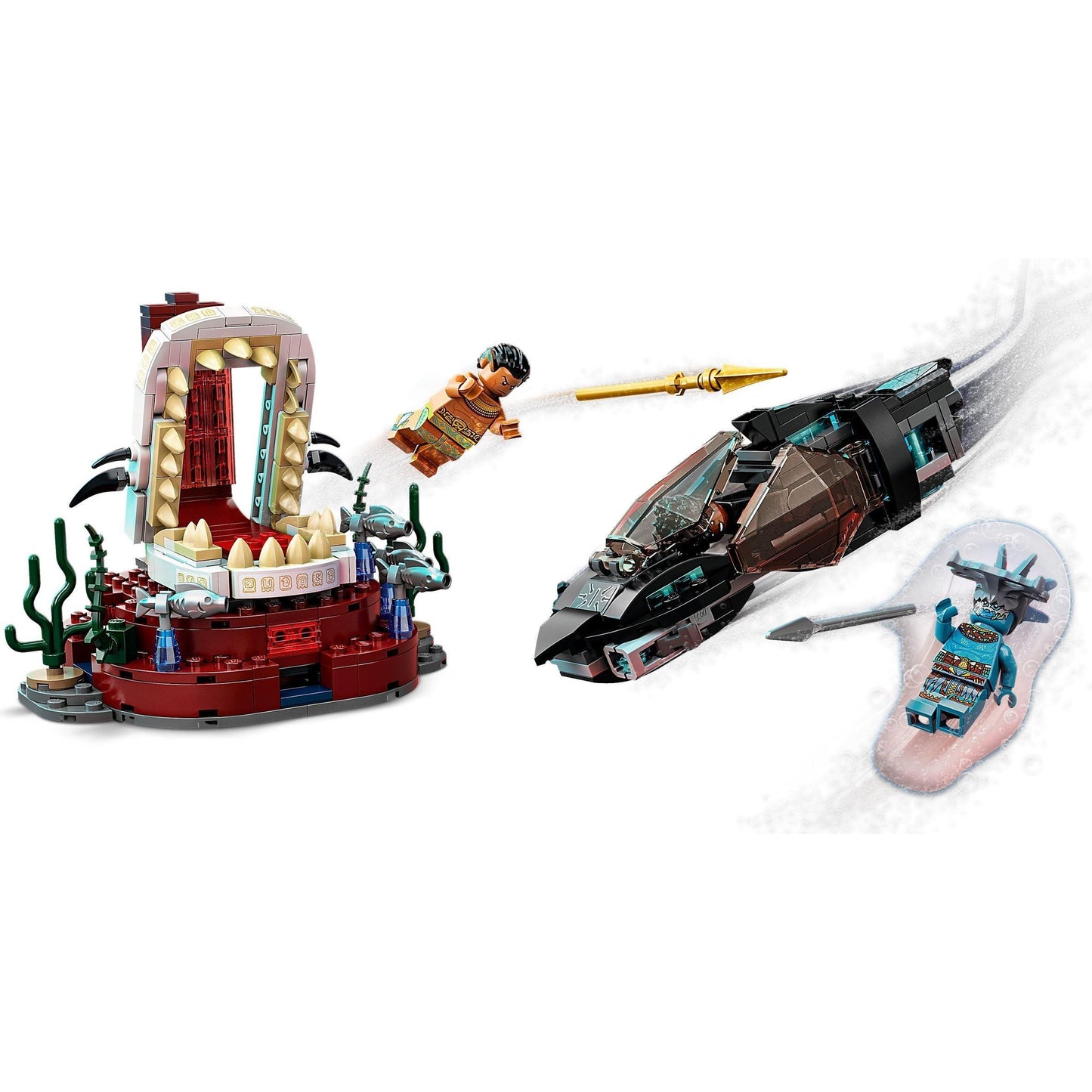 King Namor's Throne Room | Marvel Super Heroes | 76213