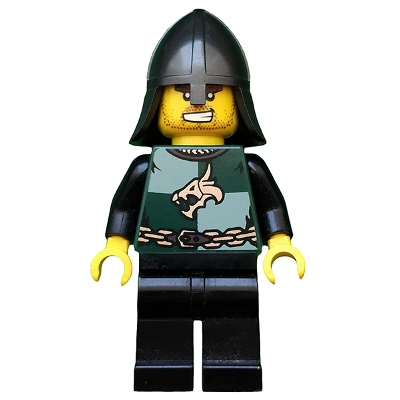 Kingdoms - Dragon Knight Quarters, Helmet with Neck Protector, Bared Teeth | cas439