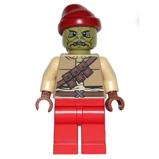 Kithaba (Klatooinian Skiff Guard) - Dark Tan Vest | sw0397