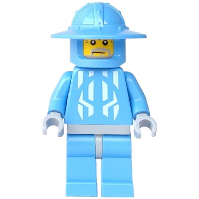 Knights Kingdom II - Jayko Printed Torso, Broad Brim Helmet, Elderly Face (Chess Pawn) | cas276