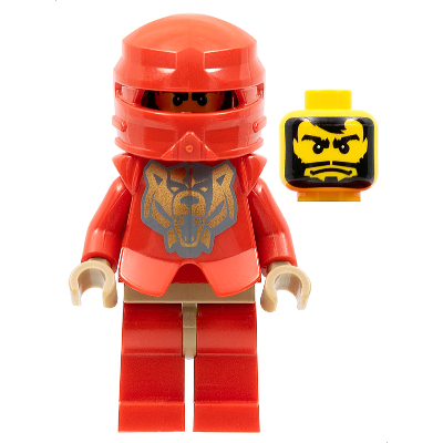 Knights Kingdom II - Santis with Gold Pattern Armor, Dark Tan Hands | cas267