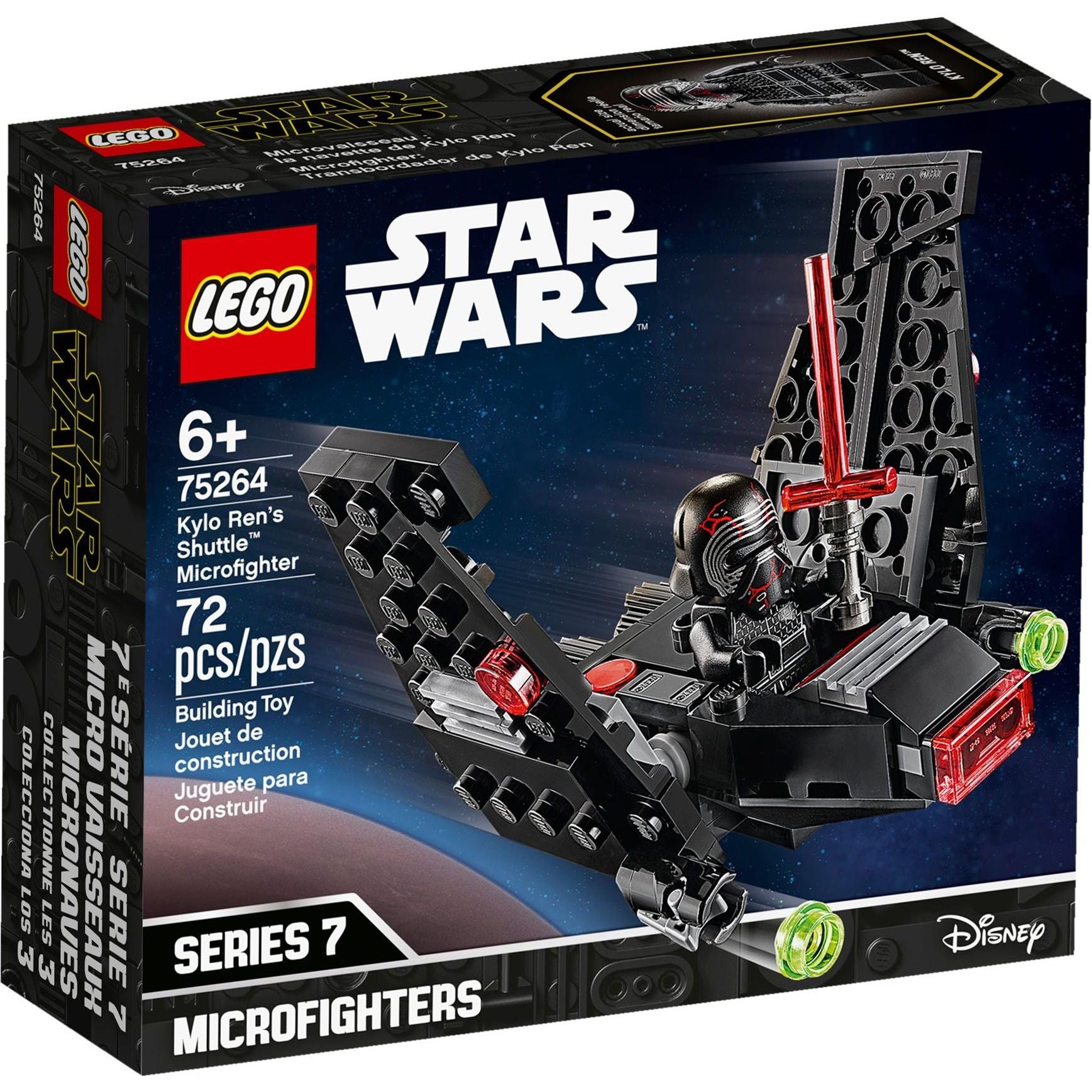 Kylo Ren's Shuttle Microfighter | Star Wars | 75264