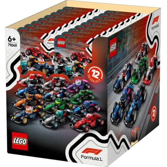 LEGO Collectables - F1 Race Cars - Sealed Box | Collectable Minifigures | 71049