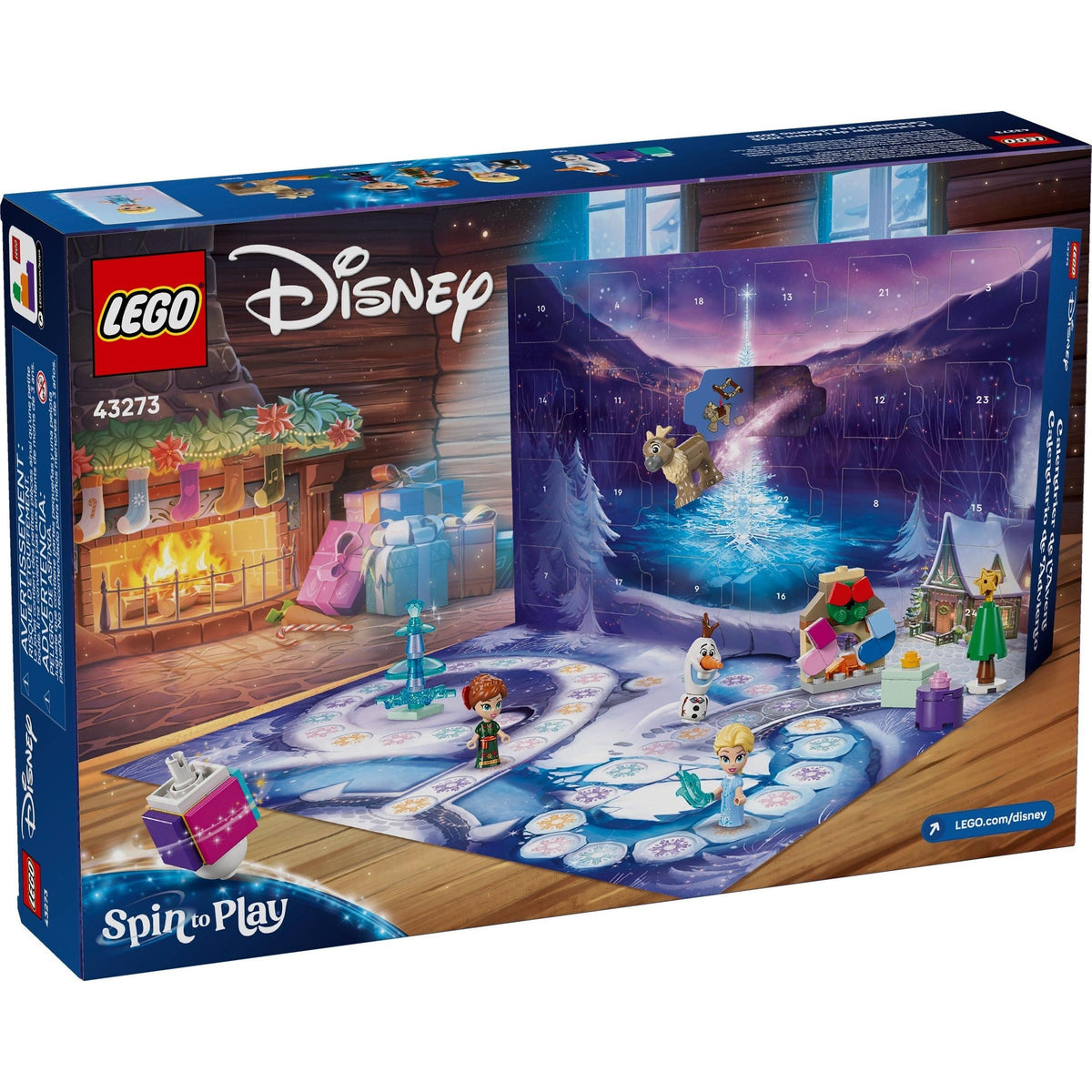 Calendrier de l'Avent LEGO Disney 2025 | Disney | 43273
