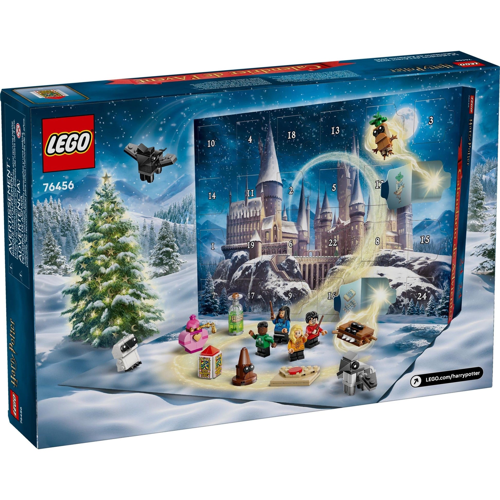 Calendrier de l'Avent LEGO Harry Potter 2025 | Harry Potter | 76456