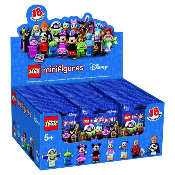 LEGO Minifigures - Disney Series - Sealed Bag | Collectable Minifigures | 71012-20