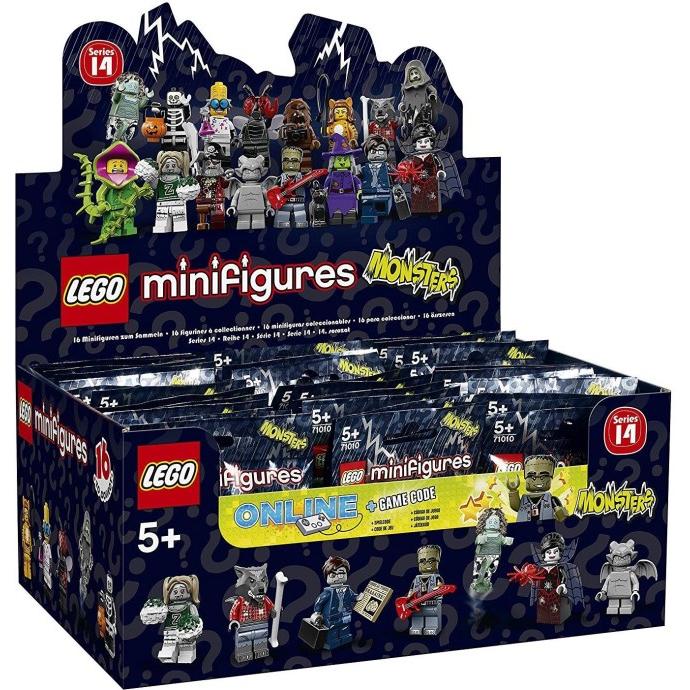 LEGO Minifigures - Series 14 - Monsters - Sealed Box | Collectable Minifigures | 71010-18
