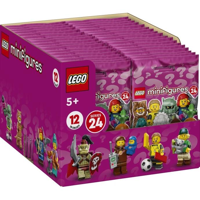 LEGO Minifigures - Series 24 - Sealed Box | Collectable Minifigures | 71037-14