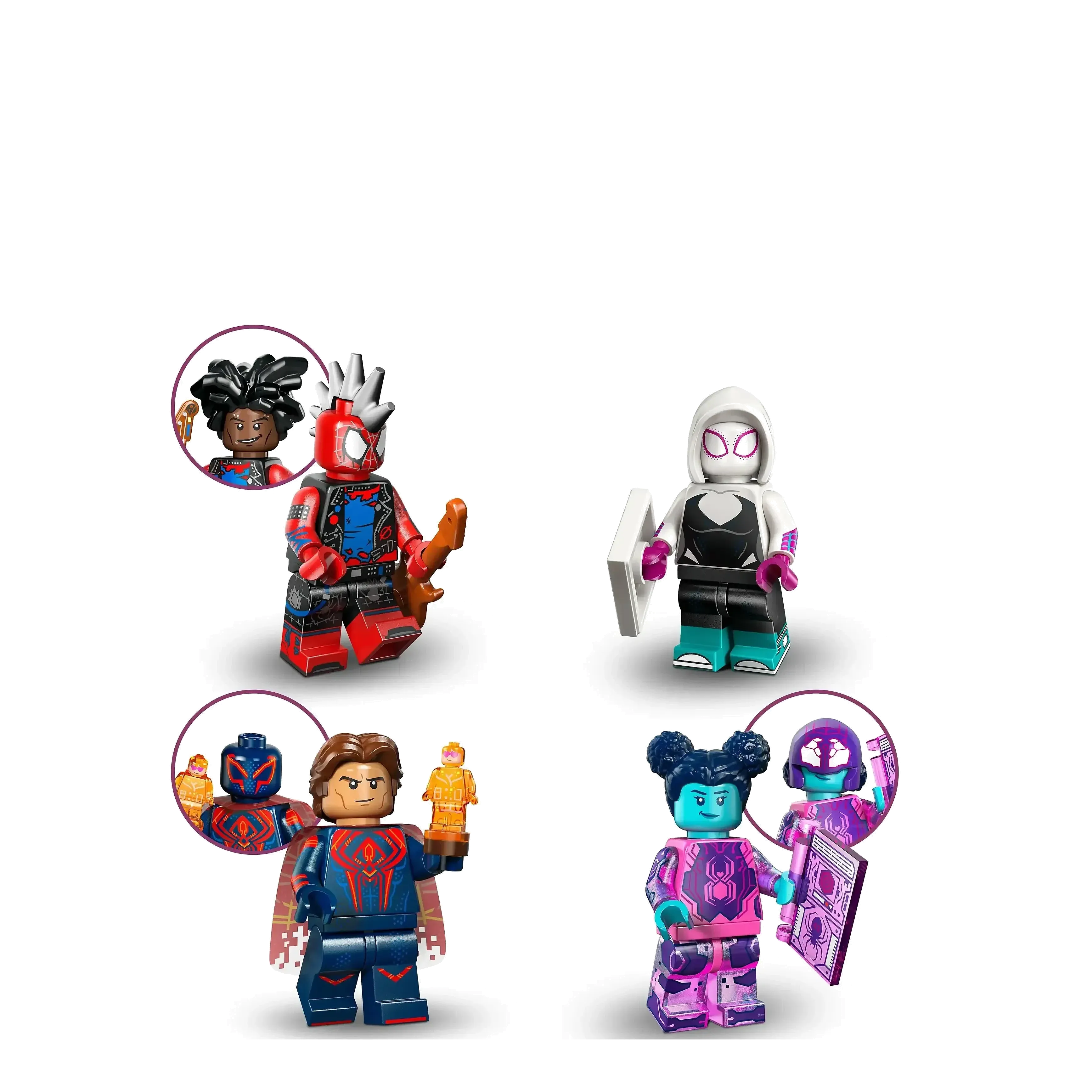 LEGO Minifigures - Spider-Man: Across the Spider-Verse Series - One Sealed Box | Collectable Minifigures | 71050