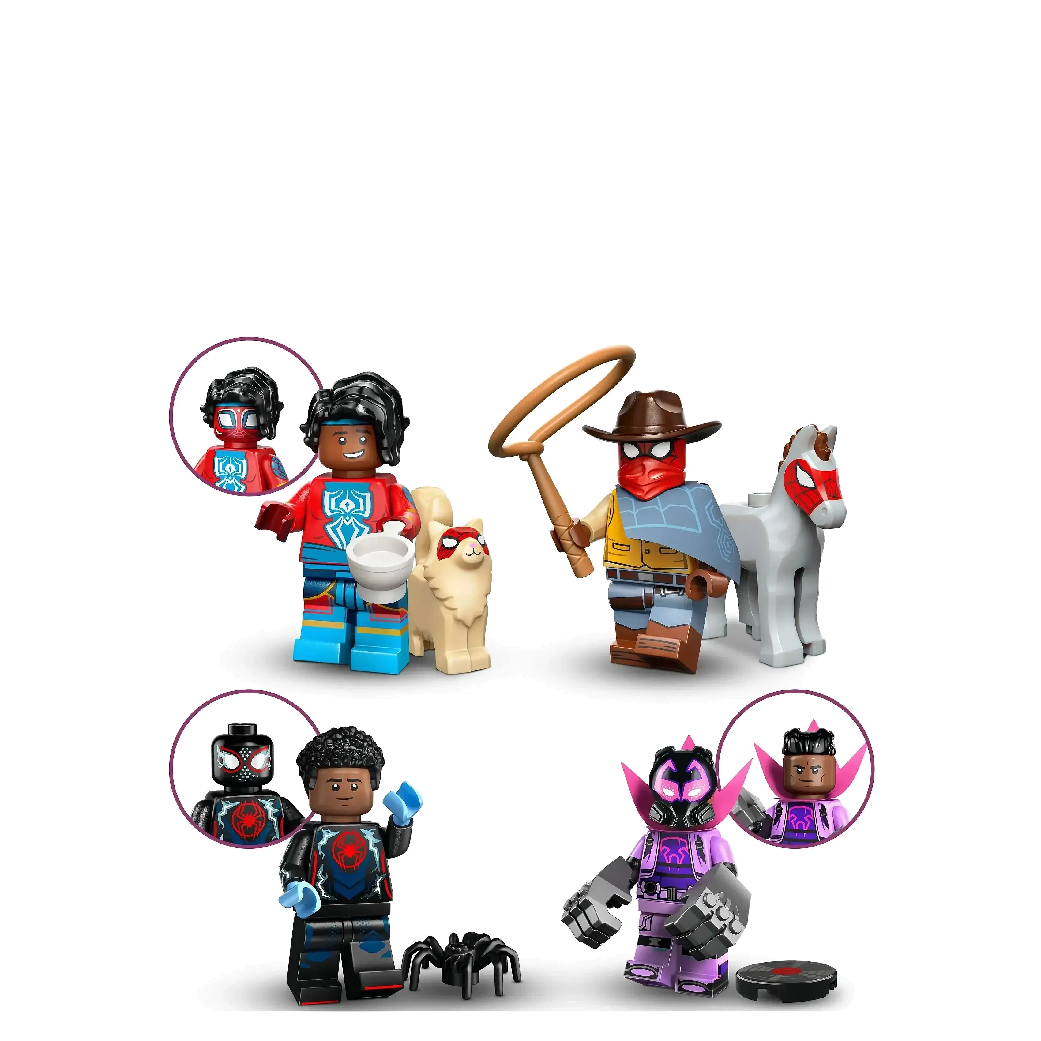 LEGO Minifigures - Spider-Man: Across the Spider-Verse Series - One Sealed Box | Collectable Minifigures | 71050
