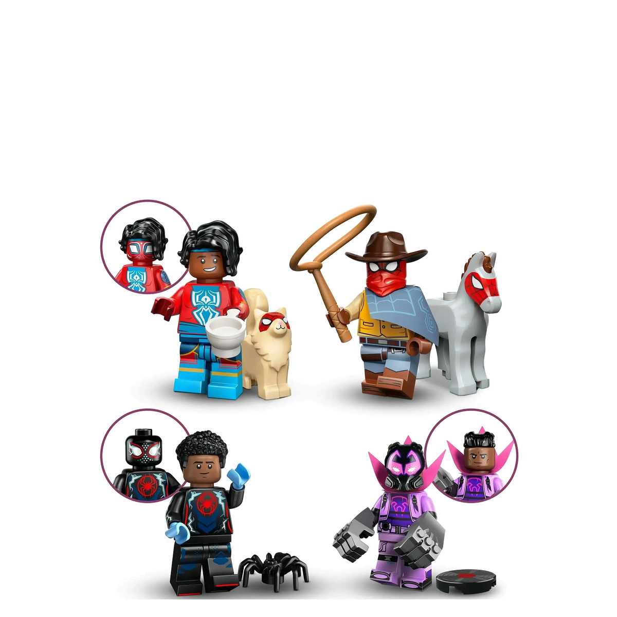 LEGO Minifigures - Spider-Man: Across the Spider-Verse Series - One Sealed Box | Collectable Minifigures | 71050