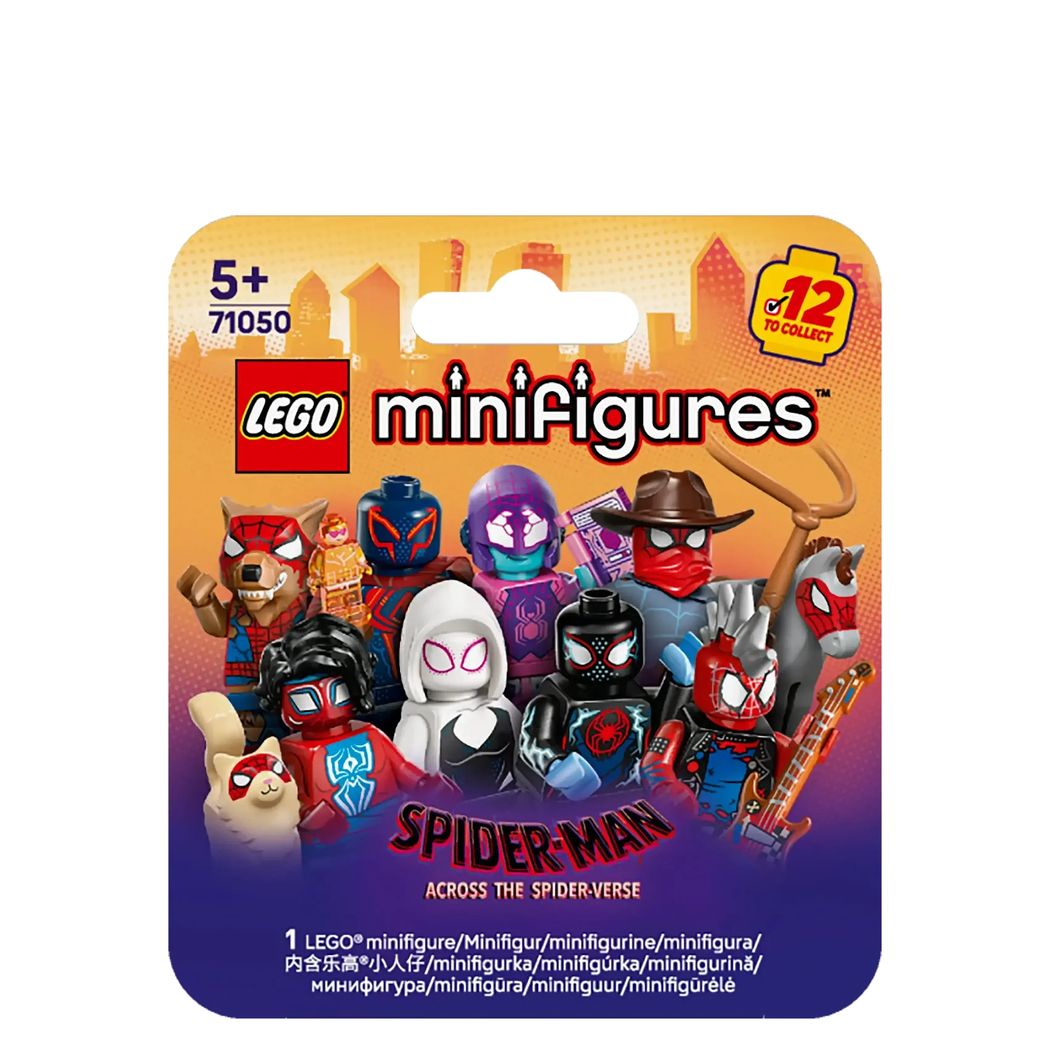 LEGO Minifigures - Spider-Man: Across the Spider-Verse Series - One Sealed Box | Collectable Minifigures | 71050