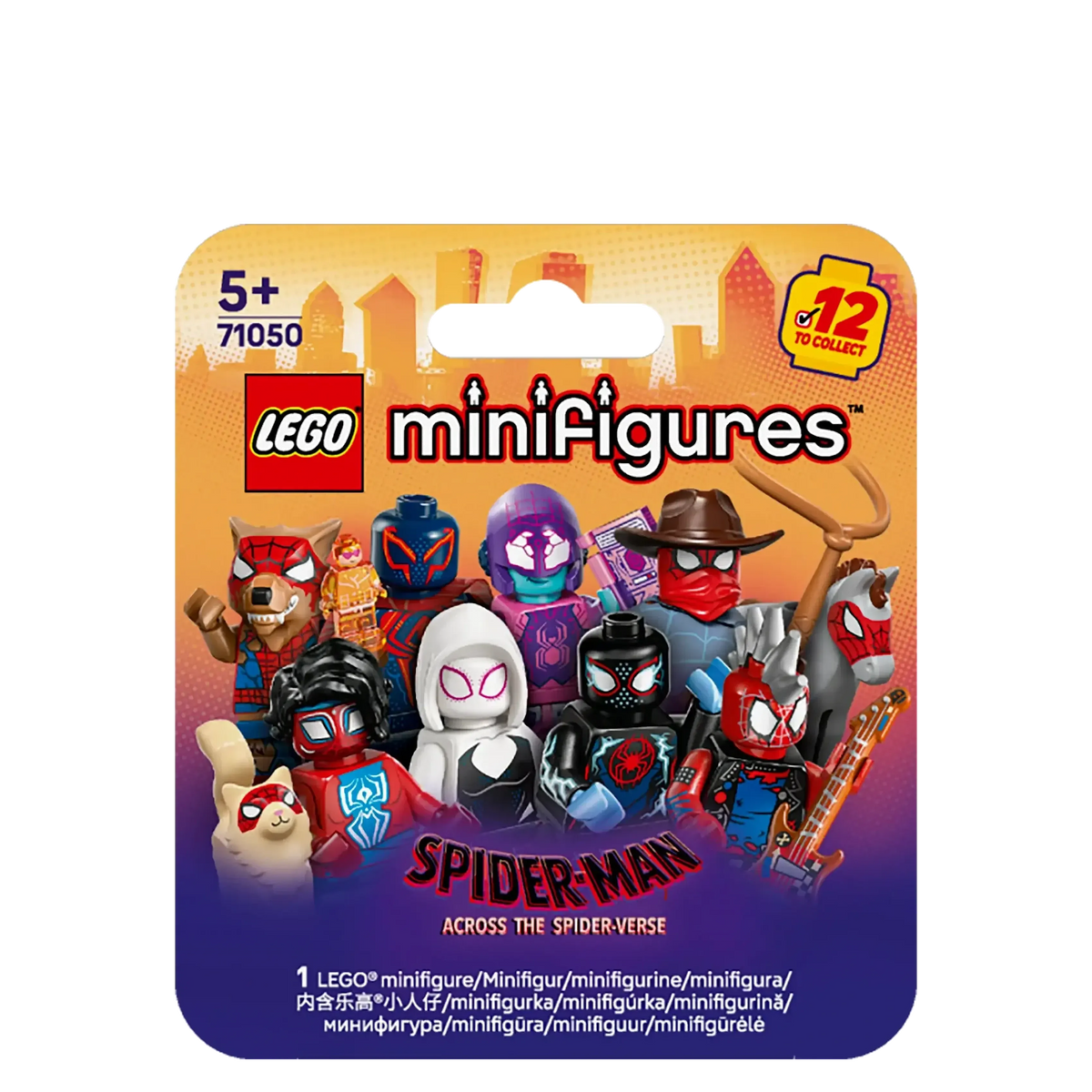 LEGO Minifigures - Spider-Man: Across the Spider-Verse Series - One Sealed Box | Collectable Minifigures | 71050