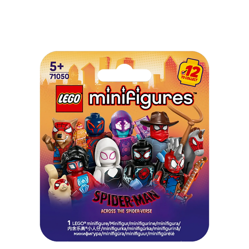 LEGO Minifigures - Spider-Man: Across the Spider-Verse Series - One Sealed Box | Collectable Minifigures | 71050