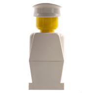 LEGOLAND - White Torso, White Legs, White Hat | old006