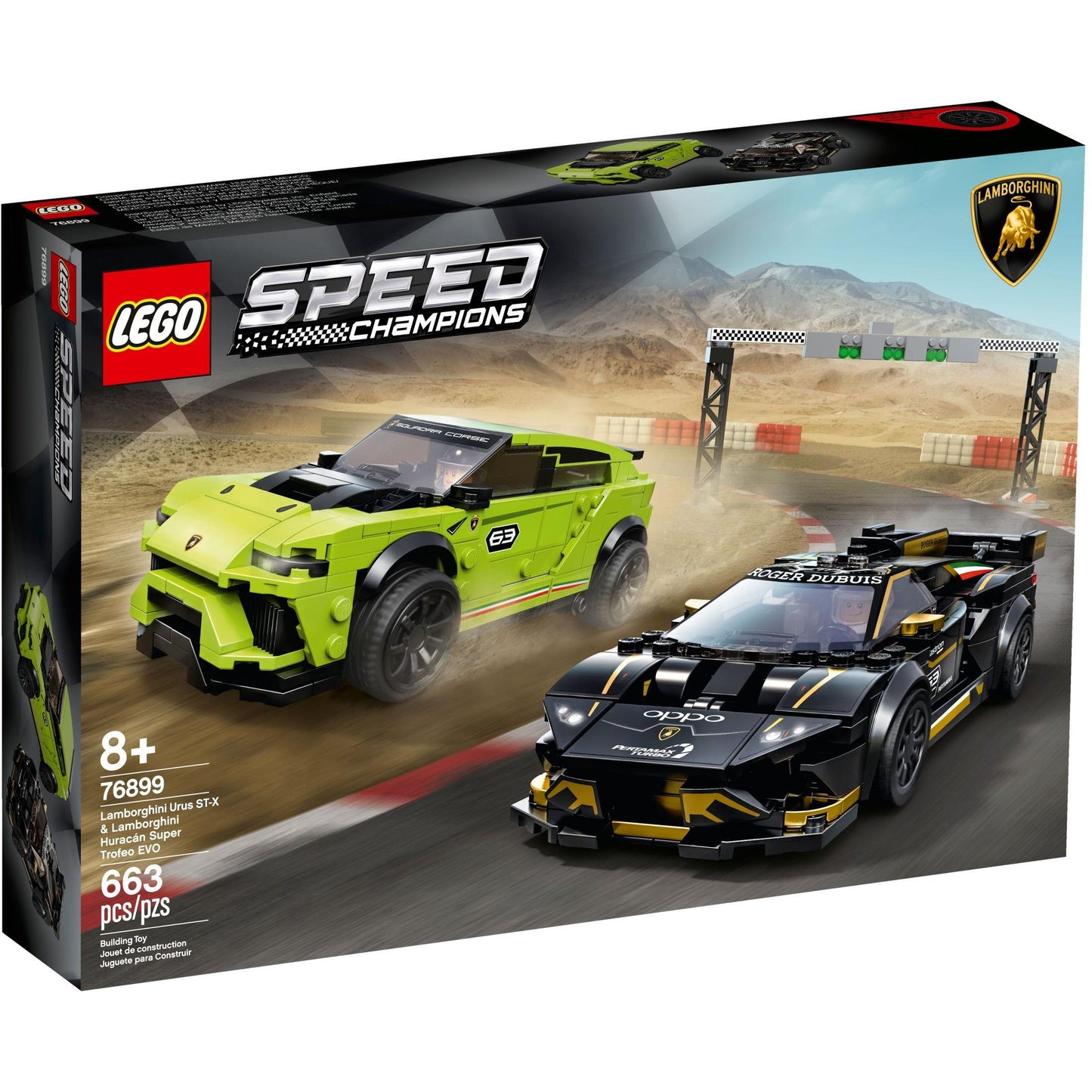 Lamborghini Urus ST-X & HuracÃƒÂ¡n Super Trofeo EVO | Speed Champions | 76899