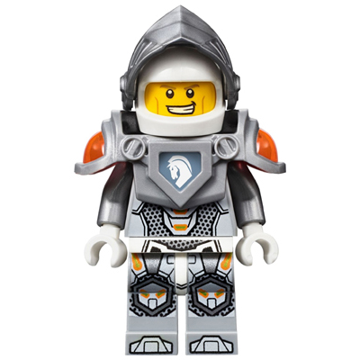 Lance Richmond - Flat Silver Visor and Armor | nex001