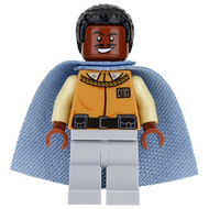Lando Calrissian - General Insignia (Light Bluish Gray Legs) | sw0818