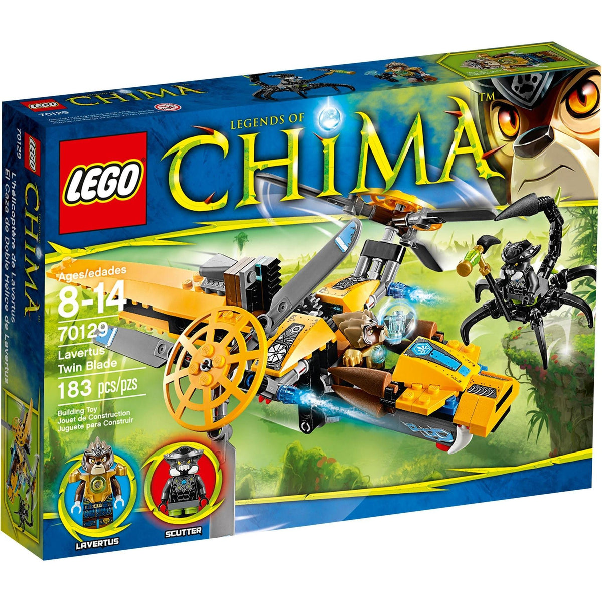 Lame jumelle de Lavertus | Legends of Chima | 70129